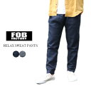 F.O.B FACTORY GtI[r[t@Ng[ RELAX SWEAT PANTS TROUSER XEFbg gEU[ ~^[ WORK {gX MILITARY [N Be[W C[W[ { F0403(NO[15CfBS204~bNXO[1135)