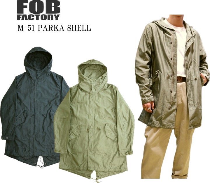 楽天市場】モッズコート m-51（ブランドFOB FACTORY）（メンズ