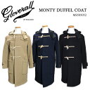 Gloverall グローバーオール MONTY DUFFEL COAT モンティー ダッフルコート ブラック ネイビー キャメル ウール 大き目 ロングセラー 定番 3color 英国製 麻 52クロス 保温 耐久性 バーナード モンゴメリー 復刻 メルトン生地 MS585052 送料無料 39ショップ