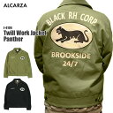 ALCARZA AJU Twill Work Jacket Panther cC [N WPbg pT[ J-4106  39Vbv