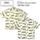 ciao SS OPEN COLLAR SHIRT 