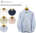 MacbaTros }NogX ROUND COLLAR WORK SHIRTS EhJ[ [NVc 15-101 5color 