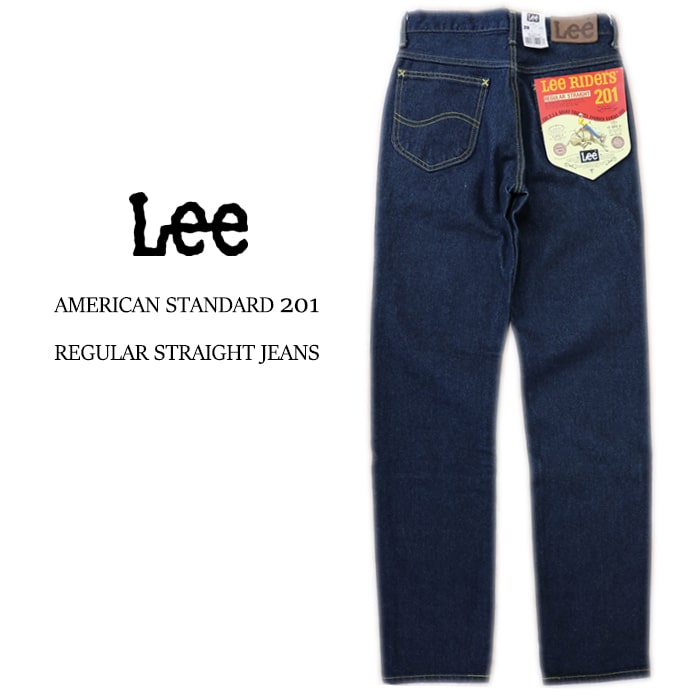 LEE AMERICAN STANDARD 201 ȥ졼  REGULAR STRAIGHT JEANS 02010-100 ̵