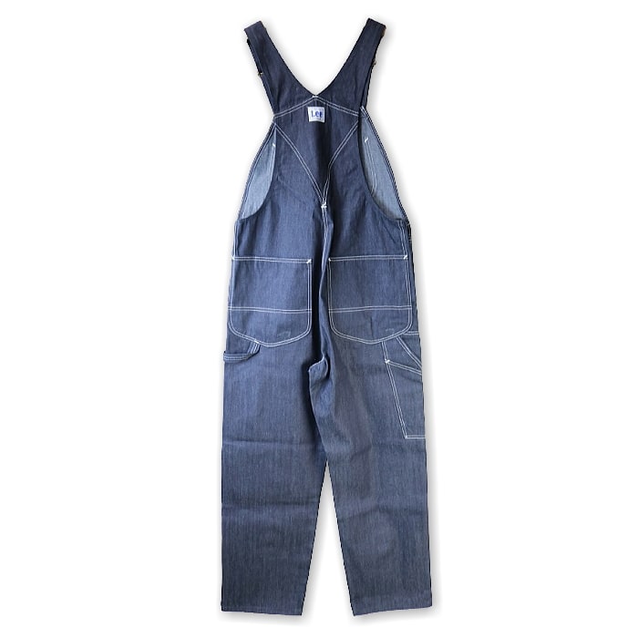 Lee DUNGAREES OVERALL RIGID リー ダンガリーズ オーバーオール LM7254-C589 リジッド インディゴ 未洗い 生デニム ユニセックス メンズ レディース 送料無料 39ショップ 経年変化 ワークパンツ セットアップ 裾上げ不可