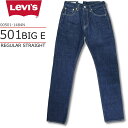 Levi's [oCX 501 REGULAR STRAIGHT CRISPY RINSE M[Xg[g NXs[ X BIG E EHbV