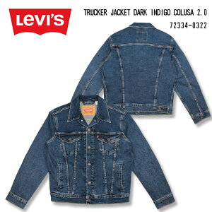 LEVI'S ꡼Х TRUCKER JACKET DARK INDIGO COLUSA 2.0 ȥå㥱å ǥ 72334-0322     ̵ 39å