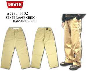 LEVI'S ꡼Х SKATE LOOSE CHINO  롼Υѥ A0970-0002 ١(HARVEST GOLD) ̵ 39å