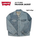 LEVI'S [oCX SILVERTAB TRUCKER JACKET Light Indigo Vo[^u gbJ[WPbg CgCfBS A3179-0005  39Vbv