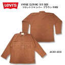 [oCX Be[WN[WO LEVIS VINTAGE CLOTHING 1870 DUCK FRONT JUMPER tgWp[ RINSE A4394-0000 39Vbv 