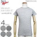 MILLER ~[ N[lbN V[gX[u T-Shirt  TVc  A_[EFA MILLER-01