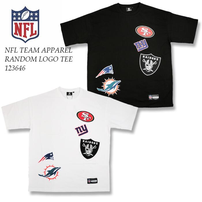 NFL TEAM APPAREL エヌエフエル チーム アパレル TEAM LOGO TEE チームロゴ Tシャツ アメリカンフットボール ビックシルエットヘビーウエイト 123646 送料無料 39ショップ