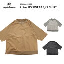 Nigel Cabourn iCWF P[{ 9.5oz US SWEAT S/S SHIRT 9.5oz USXEFbgV[gX[uVc 80460021032  39Vbv