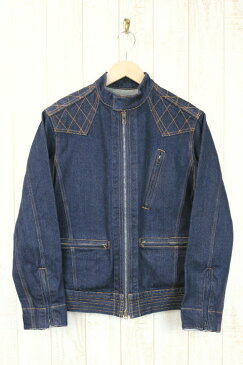 KOJIMA GENES コジマジーンズ 児島ジーンズ 13oz KEVLERMIX SINGLE JACKET 13ozケブラーミックス シングルジャケット 566KS INDIGO (204) 送料無料