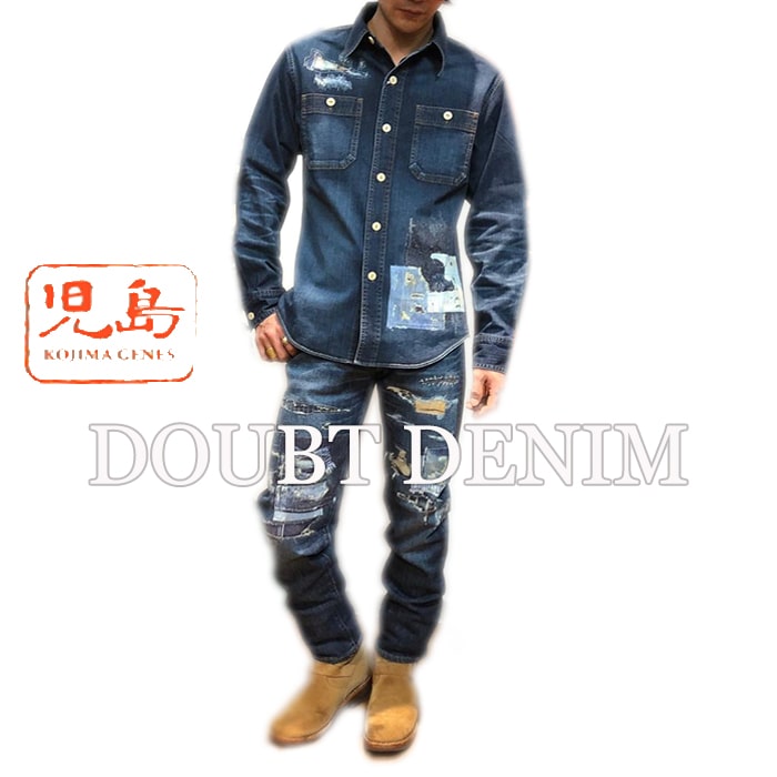 児島ジーンズ KOJIMA GENES ダウト デニム パンツ DOUBT DENIM PANT MK-102D 送料無料 39ショップ