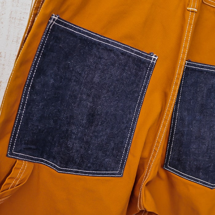 児島ジーンズ KOJIMA GENES 富士金梅 コンボオーバーオールFIJIKINBAI COMBO OVERALL RNB-1220HK 送料無料 39ショップ