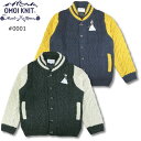 OMOI KNIT KNIT STADIUM JACKET オモイニット ニットスタジャン