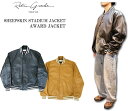 RETRO GRADE SHEEPSKIN AWARD JACKET STADIUM JACKET LEATHER JACKET gO[h V[vXL A[hWPbg o[VeBWPbg 5821037 2color 