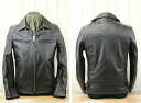 Schott ショット TRUCKER LEATHER JACKET 103US トラッカーレザージャケット 7209 ブラック