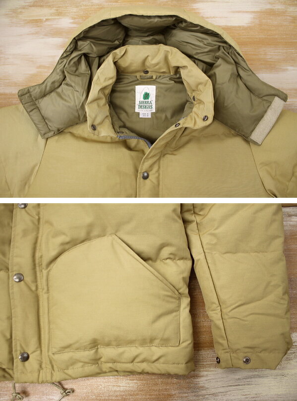 SIERRA DESIGNS シェラデザイン DOWN SIERRA JACKET ダウンシェラジャケット 7951 Vタン