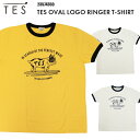 ザエンドレスサマー The Endless Summer TES テス TES OVAL LOGO RINGER T-SHIRT テス オーバル ロゴ リンガー Tシャツ 23574355 送料無料