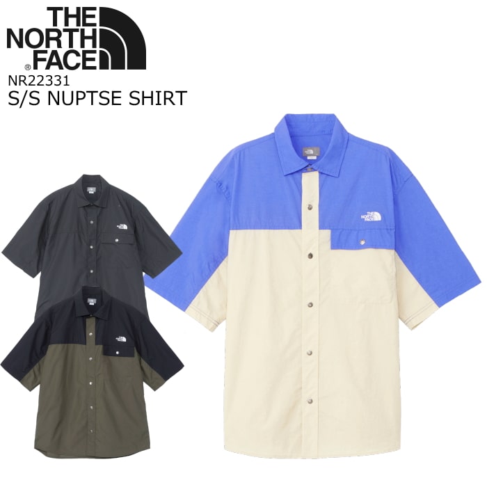 THE NORTH FACE ノースフェイス SHORT SLEEVE NUPTSE SHIRT ショートスリーブヌプシシャツ 送料無料 39ショップ NR22331