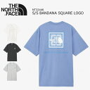 THE NORTH FACE S/S BANDANA SQUARE LOGO T-SHIRT 