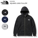 THE NORTH FACE ザ・ノースフェイス Square Logo FullZip スクエアロゴフルジップ NT62038 3color 正規品 送料無料