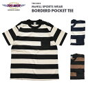 楽天610アメリカ屋TOYS McCOY PRODUCT トイズマッコイ McHILL SPORTS WEAR BORDERD POCKET TEE マックヒルスポーツウェア ボーダーポケットティー TMC2032 送料無料 39ショップ