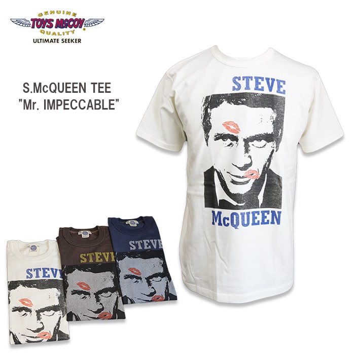 TOYS McCOY PRODUCT トイズマッコイ MILITARY TEE SHIRT 「S. McQUEEN TEE " Mr. IMPECCABLE "」Tシャツ ミリタリー スティーブマックイーン TMC2307 送料無料