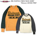 TOYS McCOY gCY}bRC BIG WAFFLE CREW NECK SHIRT 