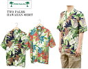 gD[p[X TWO PALMS HAWAIIAN SHIRT ALOHA SHIRT nCAVc 501R-12-1S 2color