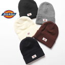 Dickies ディッキーズ ニット ワッチ ロゴ ニット キャップ メンズ レディース ユニセックス ワーク スケーター ストリート グレー ネイビー ホワイト ブラック 14020100