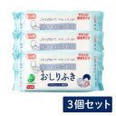 【レビューでプレゼント】アメジスト 大人用トイレに流せるおしりふき 80枚入 3個セット | おしりふき 流せるタイプ 大人用 お肌に優しい 日本製 無香料 ノ...