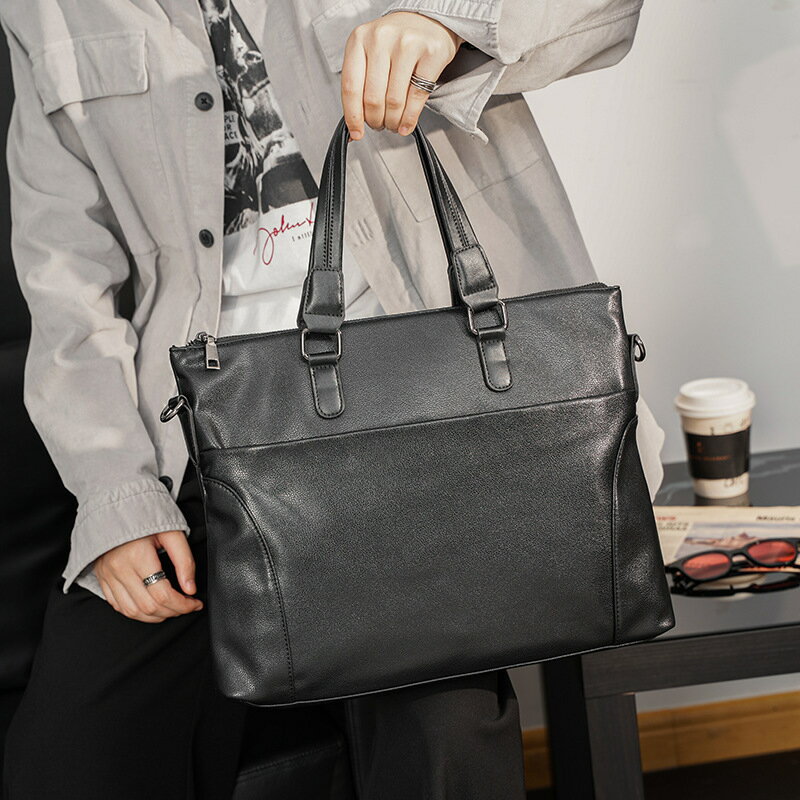 ハンドバッグ クラッチバッグ メンズ 大容量 2way ショルダーバッグ トートバック バッグ ビジネス 男性 人気 手持ち 紳士 鞄 軽量 高級 耐久性 斜めがけ 通勤 iPad対応 カバン