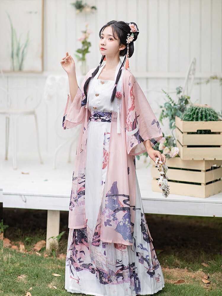 唐装 漢服 3点セット 唐製 スカート 2色から選べる 夏 中国古代衣装 中華服 刺繍 花柄 古風衣装 ファッション パーティー 写真撮影 民族衣装 仮装 学園祭 通勤 舞台衣装 日常 レディース 宮廷 中華風 コスプレ 古風美人服 写真 撮影 クーポン対象外