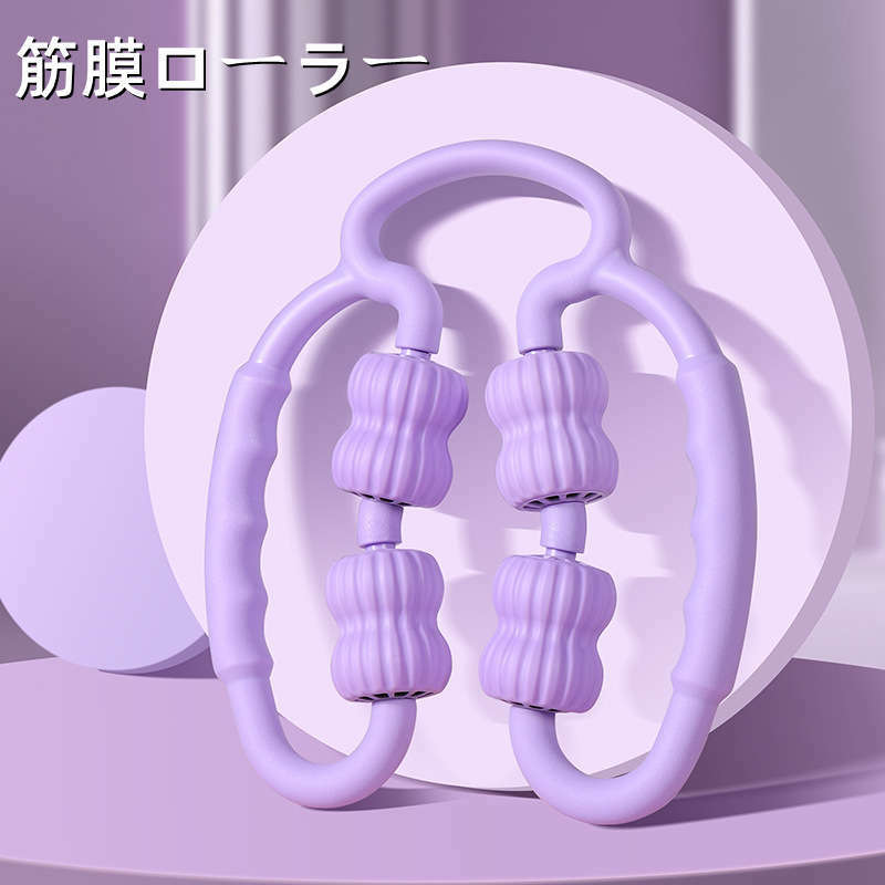 フォームローラー きんまくローラー 筋膜ローラー 筋膜リリース 手持ち挟む式 首 腰 足 脚 防菌 便携 超軽量 太もも ふくらはぎ 脚やせ マッサージ ストレス解消 フィットネス 初心者 自宅 トレーニング スポーツ