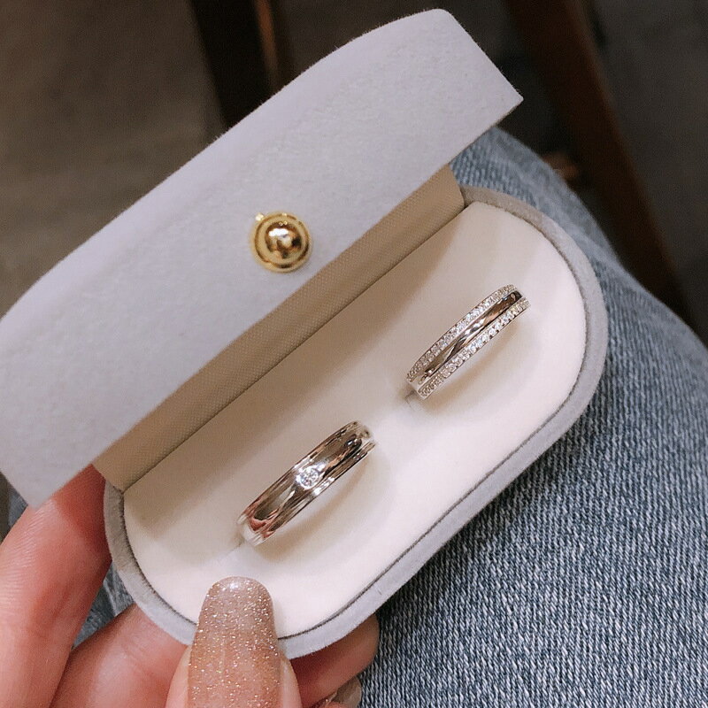 シルバー925 ペアリング 2個セット フリーサイズ ペアリング カップル シンプル 人気 レディース メンズ 婚約指輪 結婚指輪 リング 誕生日プレゼント ギ...