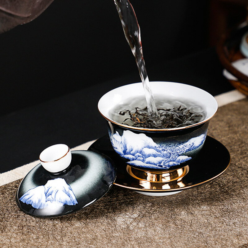 茶道具 中国茶道具 茶器 茶皿 功夫茶具 景徳鎮陶器 ティーポット 中国茶器 茶器揃 おしゃれ 急須茶器 功夫茶具 プレゼント ギフト 軽量 贈り物 来客 事務室用 アウトドア 便利 シンプル 自宅用 お出かけ用 旅行用