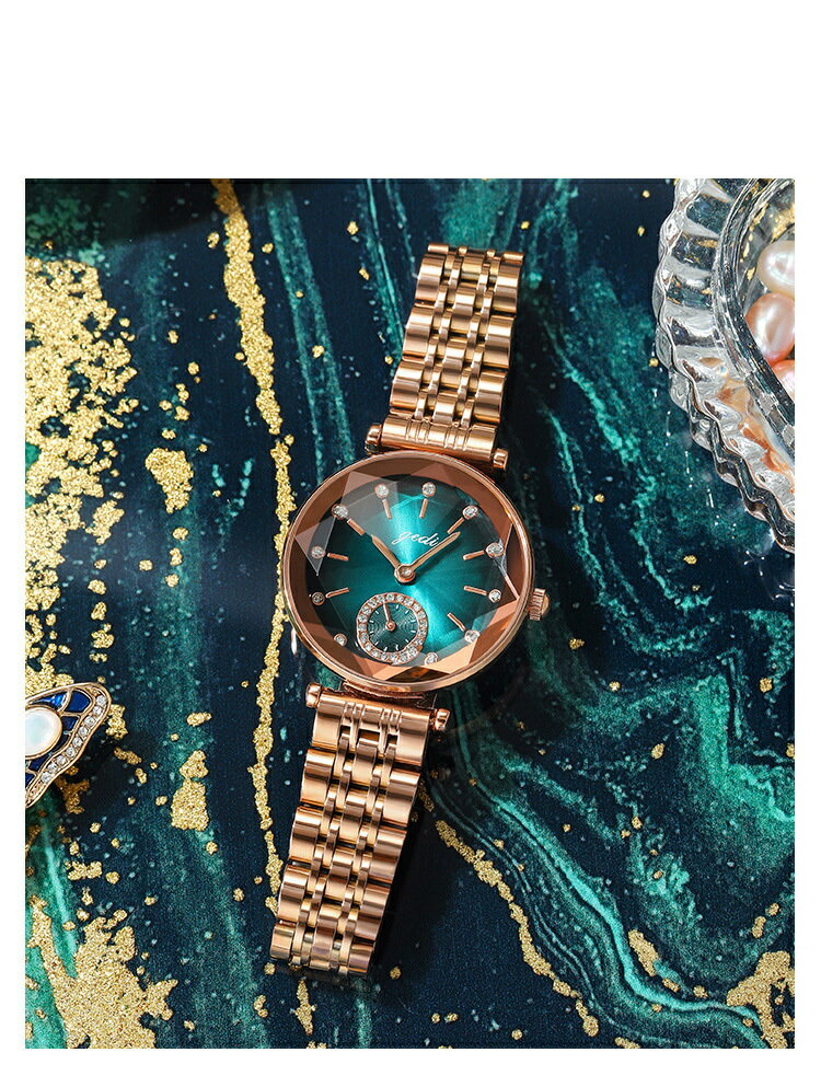 選べる4色 レディースウォッチ ウォッチ レディース 腕時計 防水 クォーツ 女性 誕生日 プレゼント 流行 おしゃれ 高級感 GEDI シンプル レディース腕時計 大人 上品 グリーン ブラウン レッド ブルー 赤 青 緑