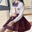 【5％OFFクーポン】 制服 女子高生 高校生 スカート リボン 3点セット コスプレ 衣装 JK セーラー服 コスチューム 学生 スクール レディース ブラッククイーン ギャル服