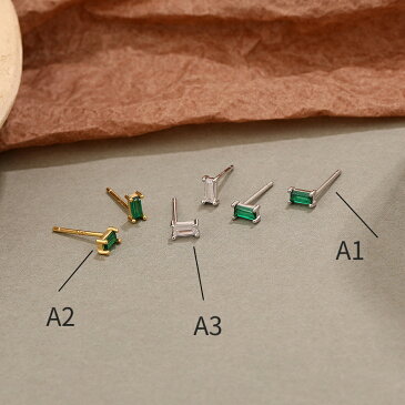 レディース ピアス 両耳 シルバー925 エレガント 通勤用もデイリーでも使える デザイン 純銀 レトロ シンプル ブロック 気質 ミニピアス レディース