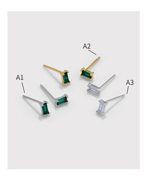 レディース ピアス 両耳 シルバー925 エレガント 通勤用もデイリーでも使える デザイン 純銀 レトロ シンプル ブロック 気質 ミニピアス レディース