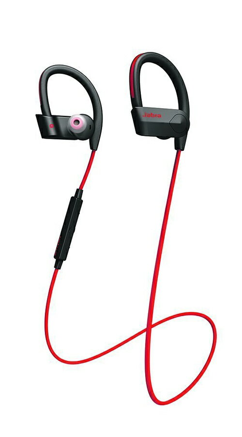 Jabra SPORT PACE WIRELESS レッド (Bluetooth イヤホン マイク ヘッドセット/耐衝撃/防塵防滴/音声ガイダンス/A2DP対応 )