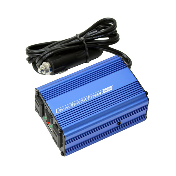 USB＆コンセント静音タイプ　150W　DC12V・SIV-150・大自工業【メルテック】[daij]