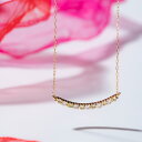 Pt950/K18YG/K18PG ペリドット & ダイヤモンド ライン ネックレス ラインペンダント プラチナ 18金 可愛い ゴールド プレゼント オシャレ 綺麗 8月 誕生石 スマイル ネックレス カラーストーン クリスマス ギフト(4)