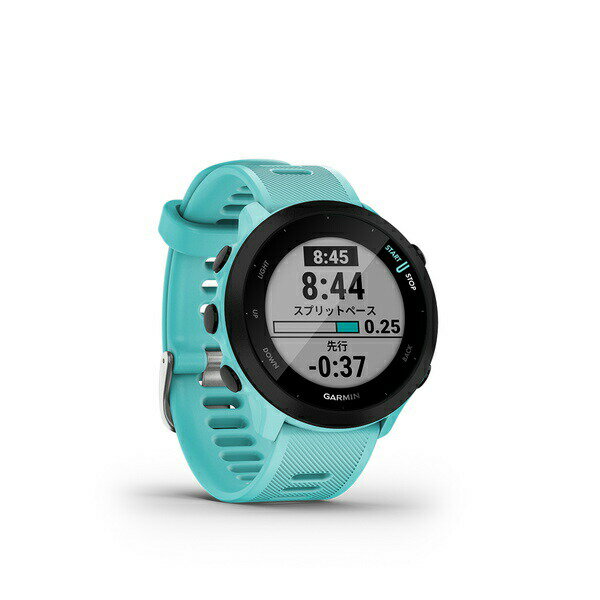 【マラソン期間限定！2人に1人最大100％ポイントバック】ガーミン GARMIN ForeAthlete 55 フォアアスリート アクア 010-02562-42 時計 スマートウォッチ メンズ レディース 腕時計 ランニング マラソン スポーツ ウォーキング