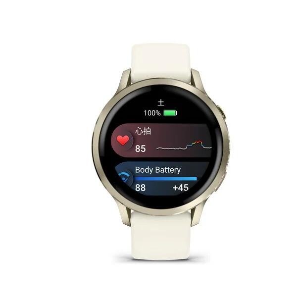 新作 ガーミン GARMIN Venu 4 41mm Lunar Gold / Bone 010-03013-30 Silver / Periwinkle 010-03013-31 Slate / Black 010-03013-32 フィットネスGPSウォッチ スマートウォッチ 健康管理 長時間バッテリーアクティビティ - Image 3