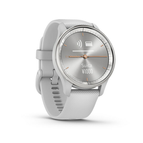 ガーミン GARMIN vivomove Trend Mist Gray / Silver 010-02665-73 時計 スマートウォッチ レディース 腕時計 ランニング ライフログ ヨガ ウォーキング プレゼント