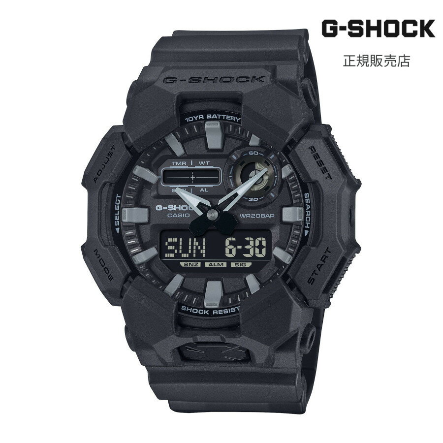 【マラソン期間限定!2人に1人最大100%ポイントバック】【Gショック 国内正規品】 G-SHOCK ANALOG-DIGITAL GA-010 SERIES GA-010-1A1JF