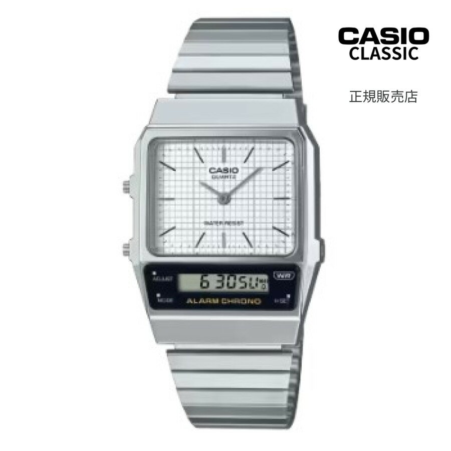 【マラソン期間限定！2人に1人最大100％ポイントバック】【カシオ クラシック 国内正規品】CASIO CLASSIC AQ-800E-7AJFのサムネイル